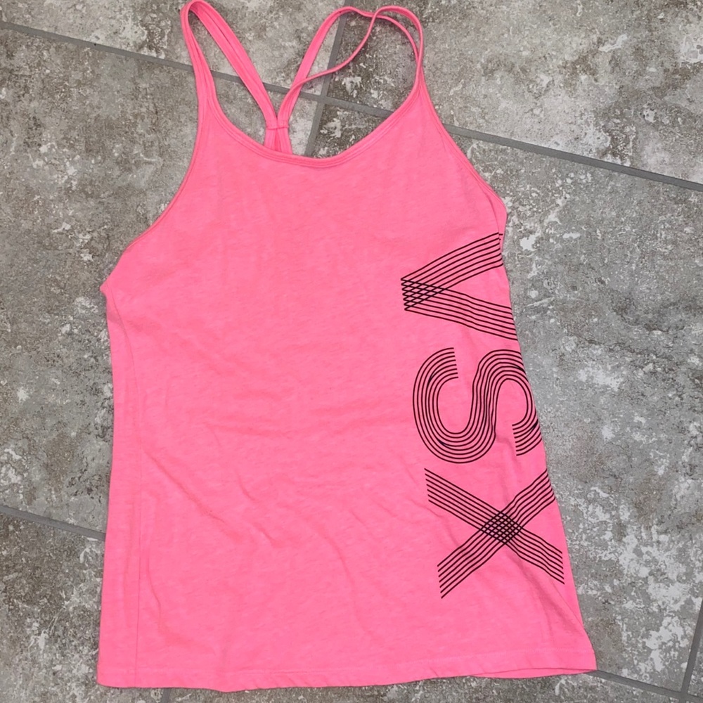 Victoria’s Secret VSX hot pink tank top EUC small